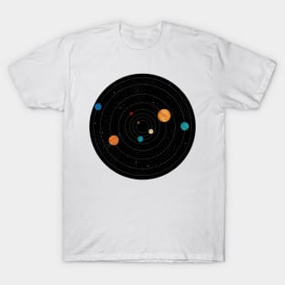 Our Solar System  | Science & Geometry T-Shirt